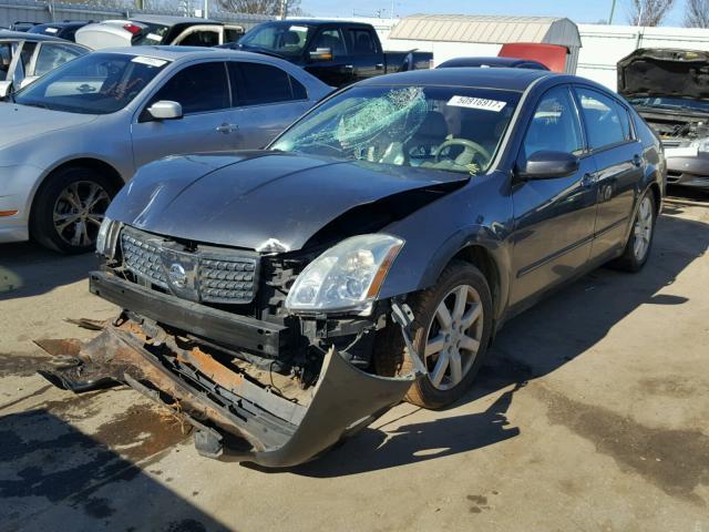 1N4BA41E66C802721 - 2006 NISSAN MAXIMA SE GRAY photo 2