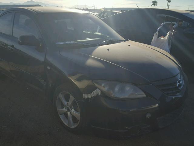 JM1BK123351281034 - 2005 MAZDA 3 S BLACK photo 9