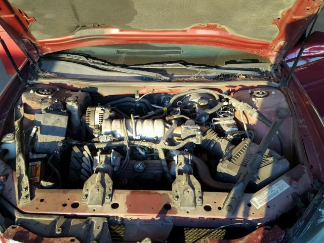 2G2WP522541356914 - 2004 PONTIAC GRAND PRIX ბურგუნდია ფოტო 7