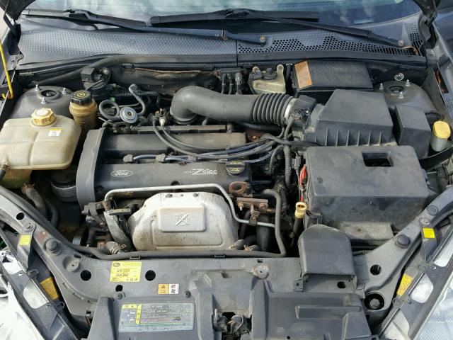 1FAFP38392W320963 - 2002 FORD FOCUS ZTS GRAY photo 7