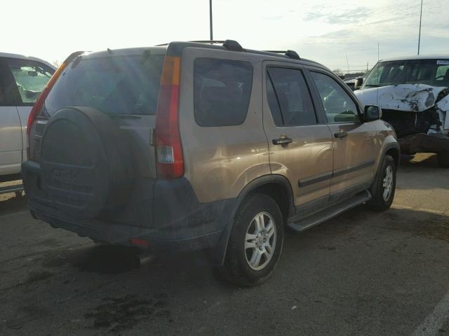 SHSRD78853U131048 - 2003 HONDA CR-V EX BEIGE photo 4