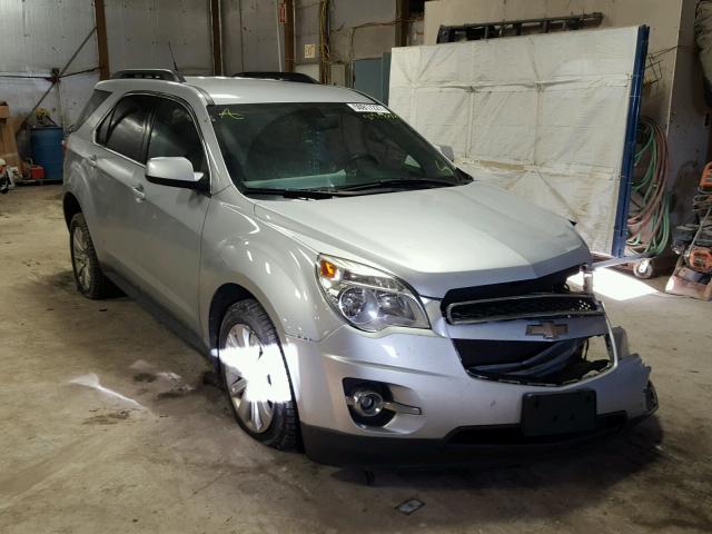 2CNFLPE50B6455872 - 2011 CHEVROLET EQUINOX LT SILVER photo 1