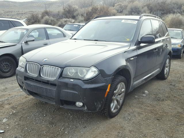 WBXPC93437WF15211 - 2007 BMW X3 3.0SI BLACK photo 2