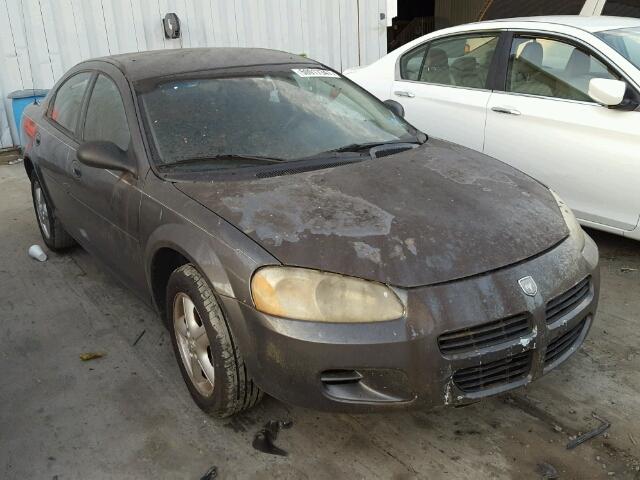 1B3EL46J45N689153 - 2005 DODGE STRATUS SX GRAY photo 1