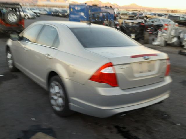 3FAHP0HG0AR124177 - 2010 FORD FUSION SE TAN photo 3