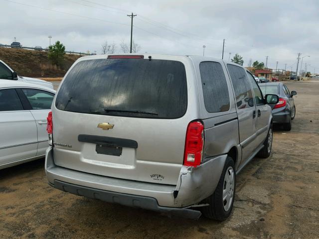 1GNDV23127D116717 - 2007 CHEVROLET UPLANDER L SILVER photo 4