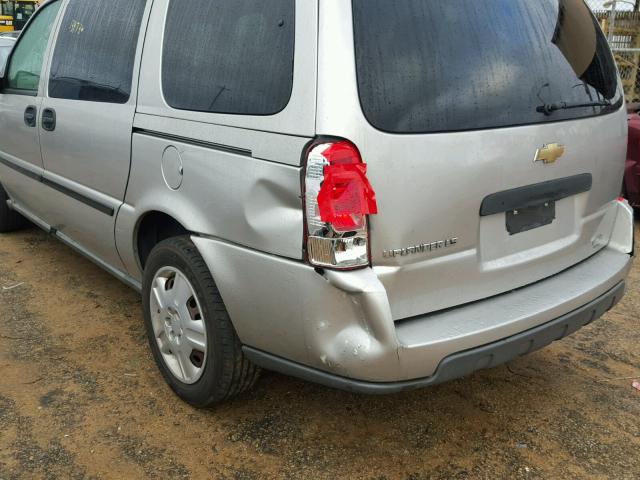 1GNDV23127D116717 - 2007 CHEVROLET UPLANDER L SILVER photo 9