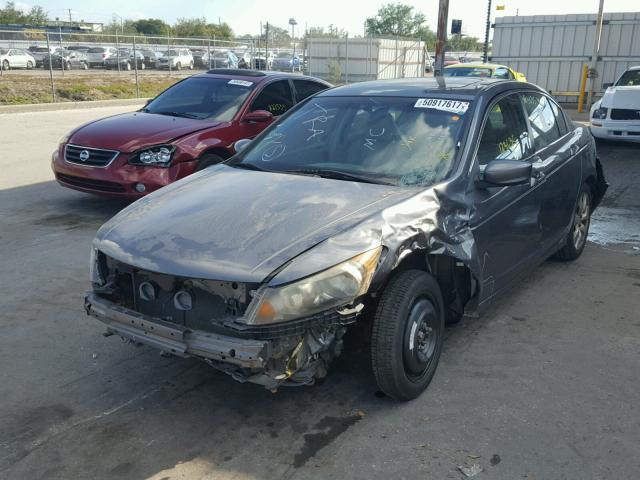 1HGCP26868A134438 - 2008 HONDA ACCORD EXL GRAY photo 2