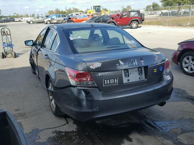 1HGCP26868A134438 - 2008 HONDA ACCORD EXL GRAY photo 3