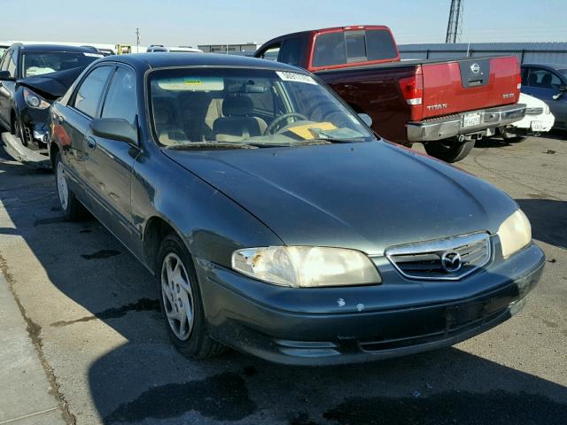 1YVGF22C7Y5101643 - 2000 MAZDA 626 ES GREEN photo 1