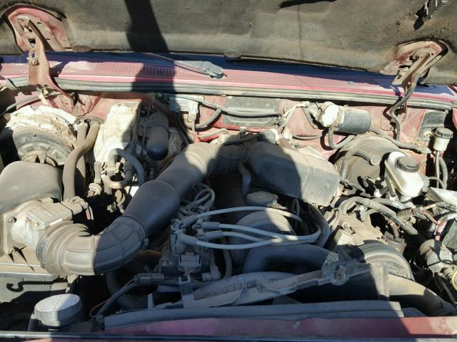 1FTCR14A4RPB10727 - 1994 FORD RANGER SUP RED photo 7