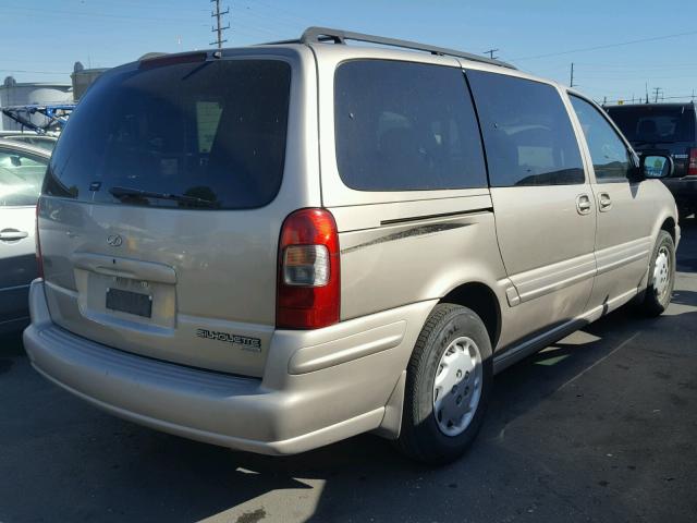 1GHDX03E5YD103871 - 2000 OLDSMOBILE SILHOUETTE BEIGE photo 4