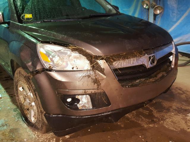 5GZER23747J172664 - 2007 SATURN OUTLOOK XR ნაცრისფერი ფოტო 9