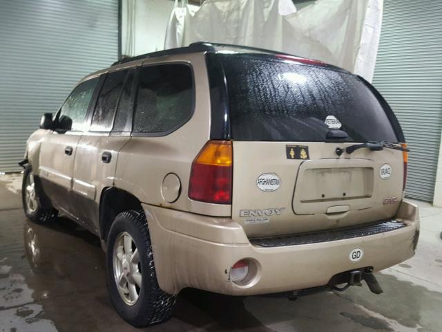 1GKDT13S942308133 - 2004 GMC ENVOY TAN photo 3