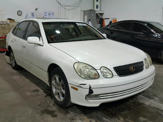 JT8BD69S540194629 - 2004 LEXUS GS 300 WHITE photo 1