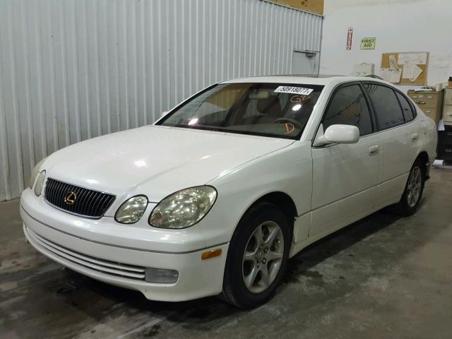 JT8BD69S540194629 - 2004 LEXUS GS 300 WHITE photo 2