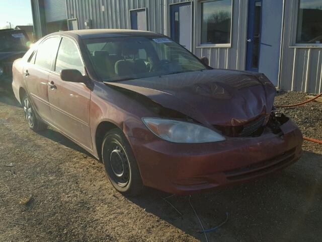 4T1BE32K94U264693 - 2004 TOYOTA CAMRY LE მუქწითელი ფოტო 1