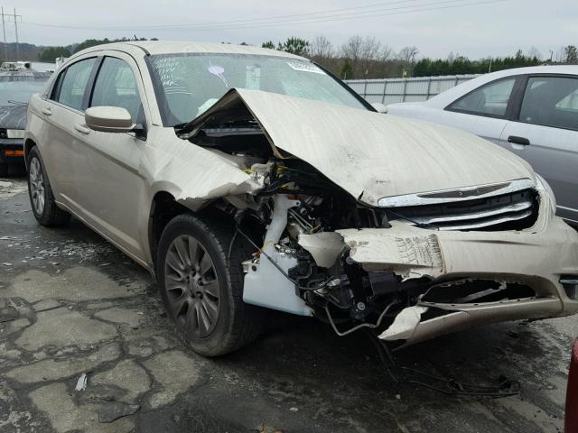 1C3CCBAB1DN689754 - 2013 CHRYSLER 200 LX GOLD photo 1