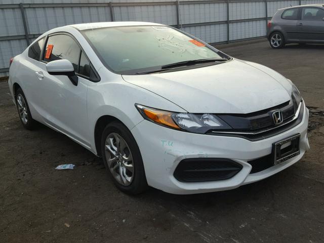 2HGFG3B56FH507667 - 2015 HONDA CIVIC LX WHITE photo 1