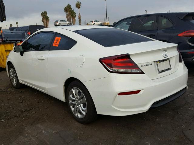 2HGFG3B56FH507667 - 2015 HONDA CIVIC LX WHITE photo 3