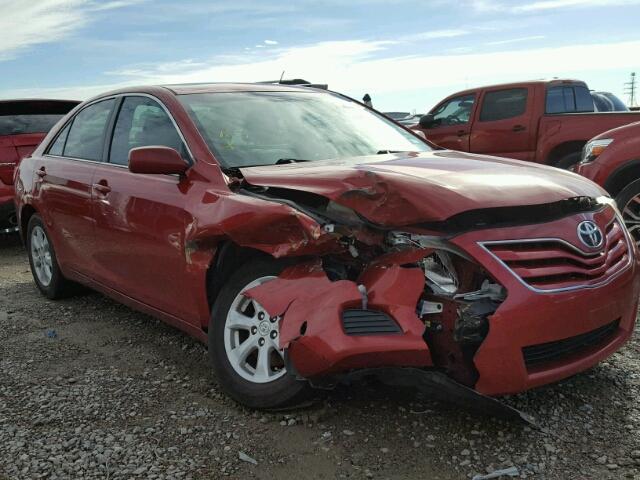 4T4BF3EK2BR130667 - 2011 TOYOTA CAMRY BASE RED photo 1