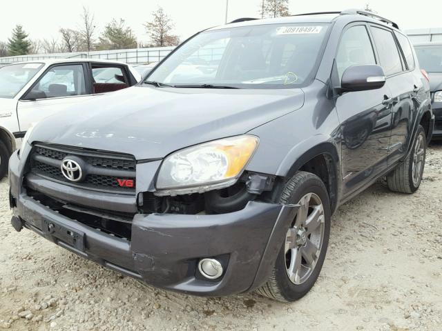 JTMBK32V795079485 - 2009 TOYOTA RAV4 SPORT GRAY photo 2