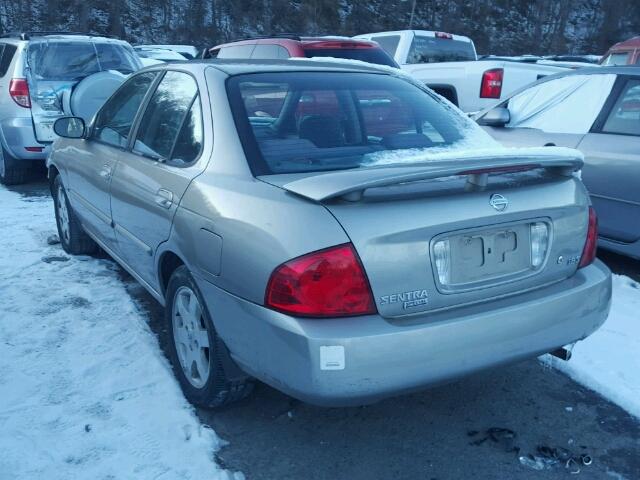 3N1CB51D96L510822 - 2006 NISSAN SENTRA 1.8 GRAY photo 3