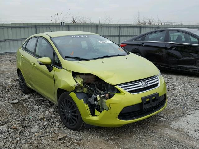 3FADP4BJ3DM207789 - 2013 FORD FIESTA SE GREEN photo 1