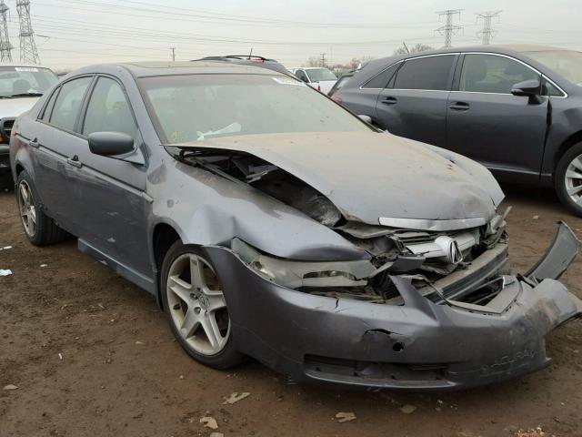 19UUA66264A059419 - 2004 ACURA TL GRAY photo 1