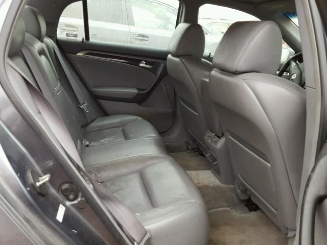 19UUA66264A059419 - 2004 ACURA TL GRAY photo 6