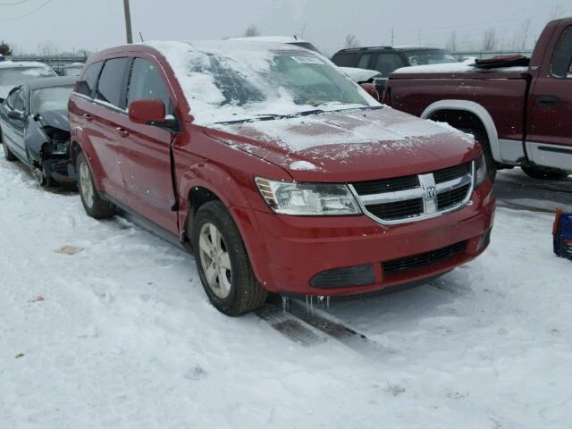 3D4GG57V09T535681 - 2009 DODGE JOURNEY SX RED photo 1