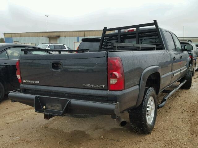 1GCHK23133F103329 - 2003 CHEVROLET SILVERADO BLACK photo 4