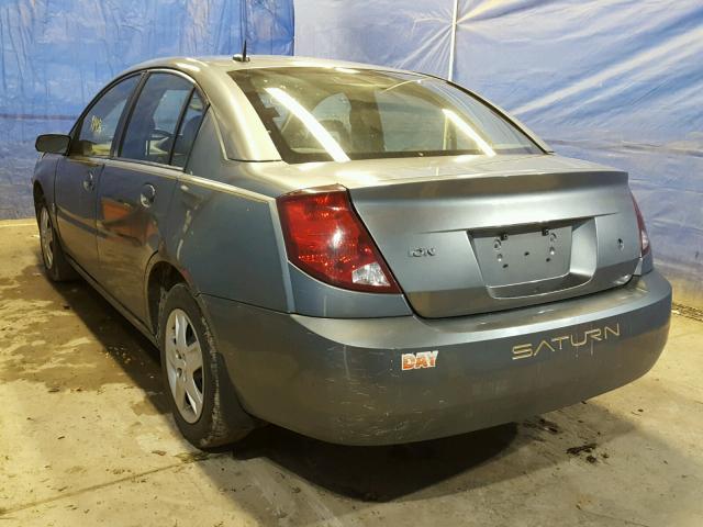 1G8AJ55F67Z204779 - 2007 SATURN ION LEVEL GRAY photo 3