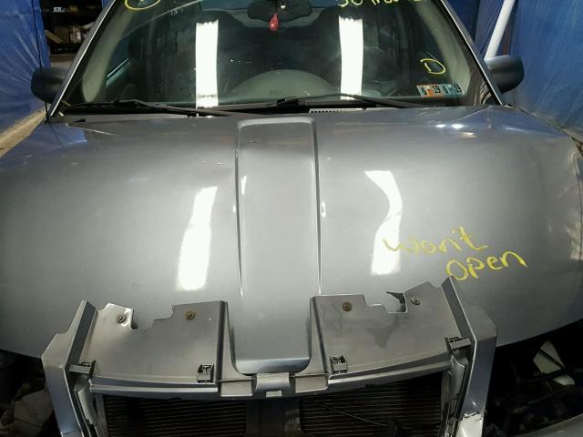 1G8AJ55F67Z204779 - 2007 SATURN ION LEVEL GRAY photo 7