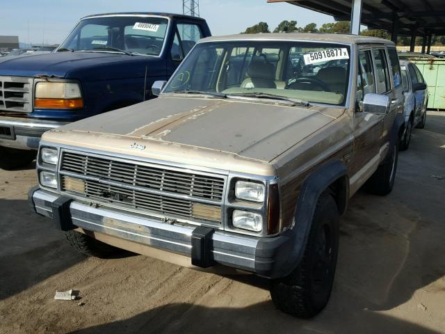 1J4FN78L5KL541690 - 1989 AMERICAN MOTORS WAGONEER L BROWN photo 2