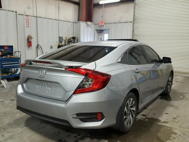 2HGFC2F77GH507776 - 2016 HONDA CIVIC EX ნაცრისფერი ფოტო 4