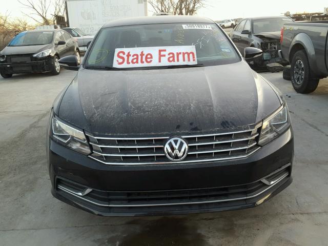 1VWAS7A3XGC041659 - 2016 VOLKSWAGEN PASSAT S შავი ფოტო 9