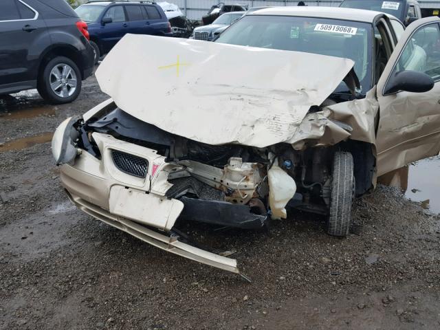 1G2NE52E95M109512 - 2005 PONTIAC GRAND AM S 米色 照片 9