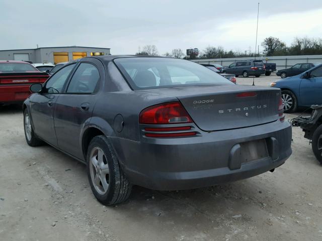 1B3EL46X74N241735 - 2004 DODGE STRATUS SX GRAY photo 3