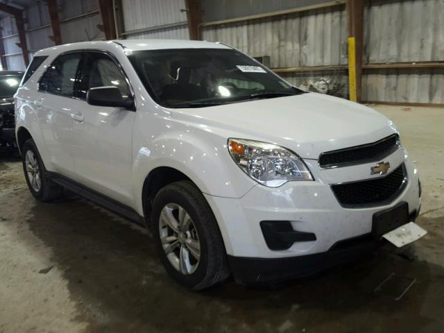 2GNALBEK2D6430666 - 2013 CHEVROLET EQUINOX LS WHITE photo 1