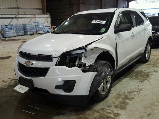 2GNALBEK2D6430666 - 2013 CHEVROLET EQUINOX LS WHITE photo 2