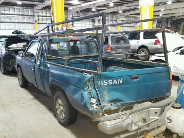 1N6SD16SXTC351638 - 1996 NISSAN TRUCK KING BLUE photo 3