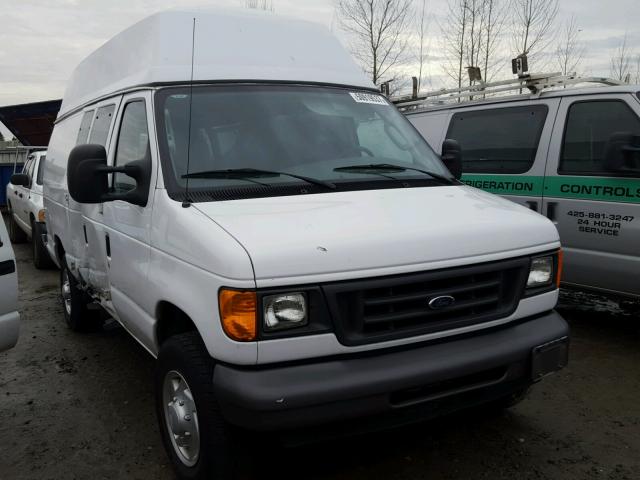 1FTSS34L37DB39390 - 2007 FORD ECONOLINE WHITE photo 1