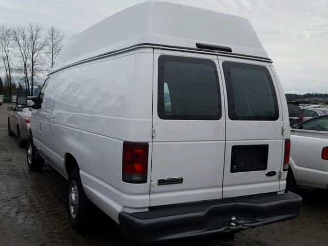 1FTSS34L37DB39390 - 2007 FORD ECONOLINE WHITE photo 3