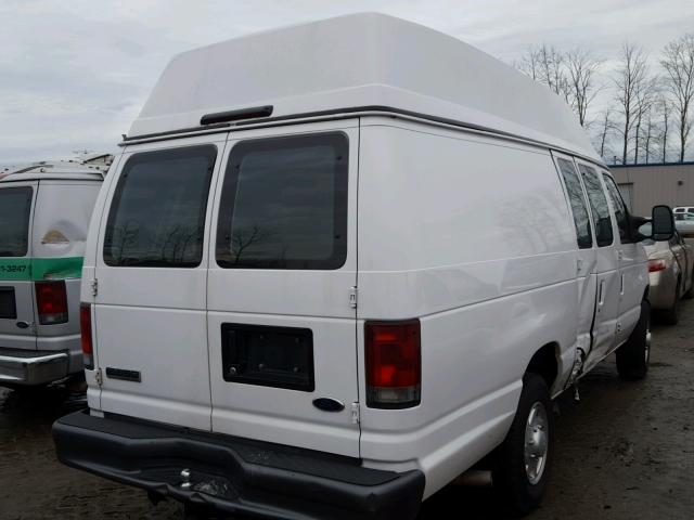 1FTSS34L37DB39390 - 2007 FORD ECONOLINE WHITE photo 4