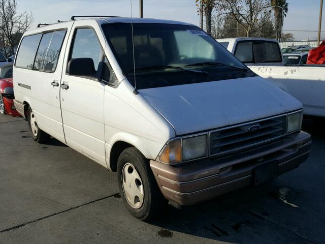 1FMDA31U8PZB76037 - 1993 FORD AEROSTAR WHITE photo 1