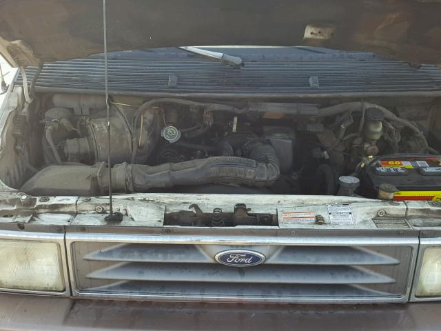 1FMDA31U8PZB76037 - 1993 FORD AEROSTAR WHITE photo 7