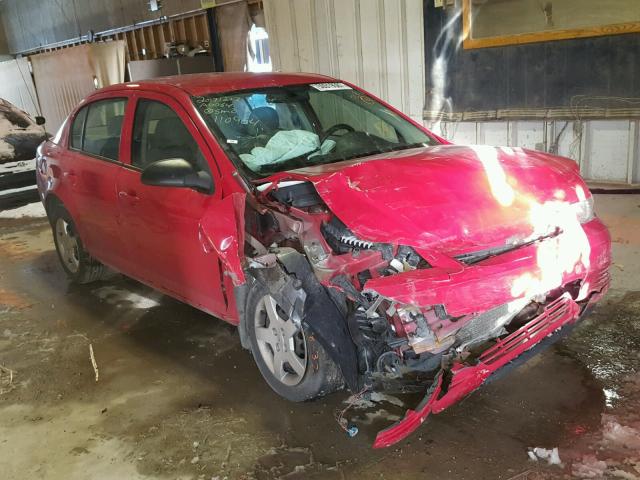 1G1AK58F087110904 - 2008 CHEVROLET COBALT LS RED photo 1