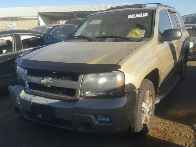 1GNDT13SX62161052 - 2006 CHEVROLET TRAILBLAZE GOLD photo 2