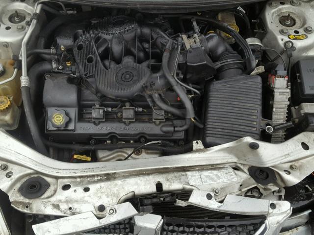 1B3AL36T64N181601 - 2004 DODGE STRATUS SE SILVER photo 7